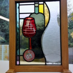 'Still Life' - Bespoke Corporate Stained Glass Commission